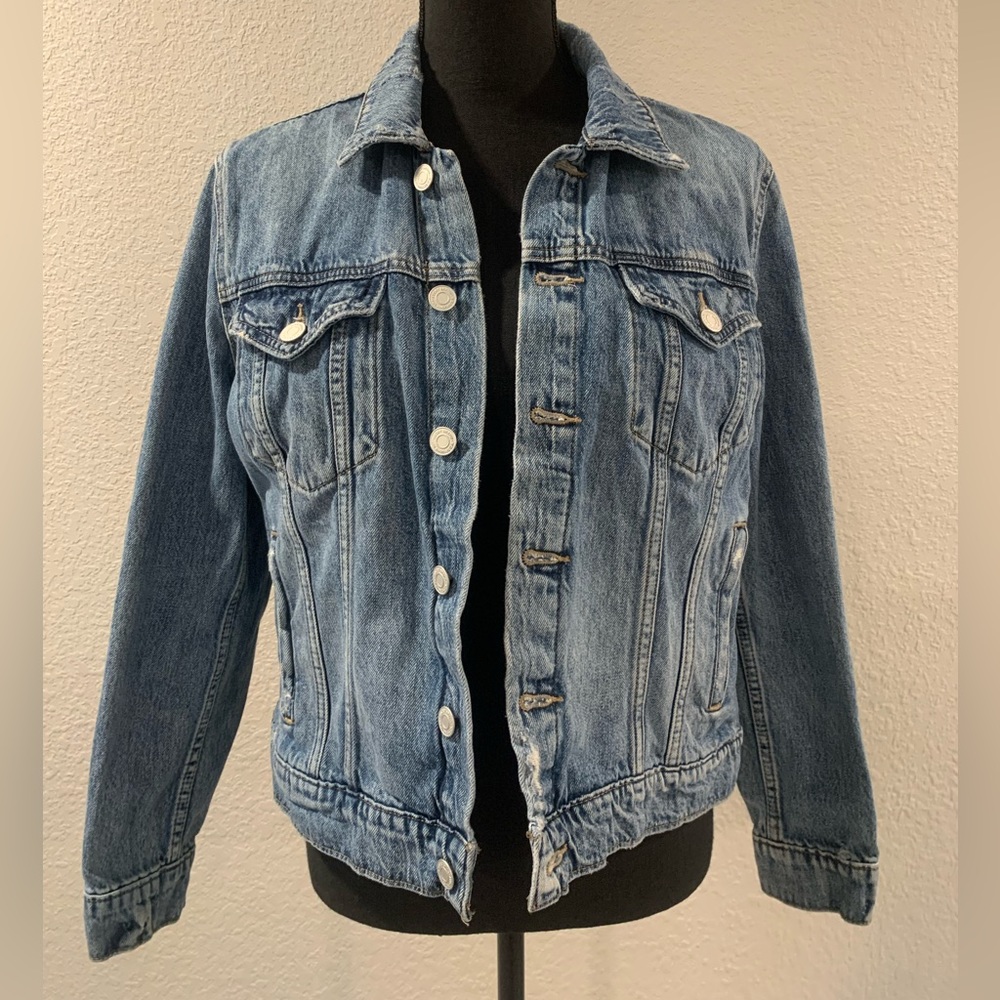 Lucky Brand Tomboy Trucker denim jacket